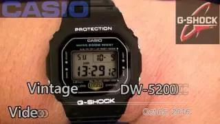 CASIO G-SHOCK DW-5200C-1