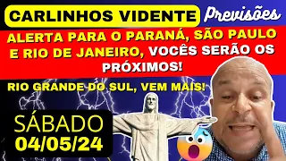 CARLINHOS VIDENTE LIVE PREVISÕES, ALERTA PARA O PARANÁ, SÃO PAULO E RIO DE JANEIRO, VOCÊS SERÃO