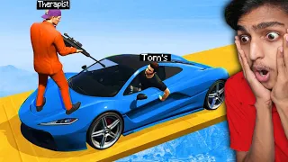 GTA 5 : I Killed TOM'S For Win the RACE 😂😂 !! MALAYALAM