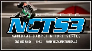 JConcepts National Carpet & Turf Series - Northwest Carpet Nationals - 2wd Mod Buggy A1 - A3