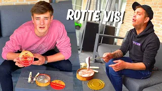 HET SMERIGSTE GERECHT OP AARDE! SURSTRÖMMING ETEN!