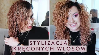 JAK STYLIZOWAĆ KRĘCONE WŁOSY? 🌸 Technika i wskazówki