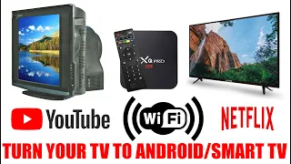 HOW TO MAKE YOUR TV LED TV/CRT TV TURN TO ANDROID TV OR SMART TV. IN VERY CHEAPEST WAY.