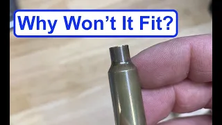 When trimming your brass prevents your bolt closing