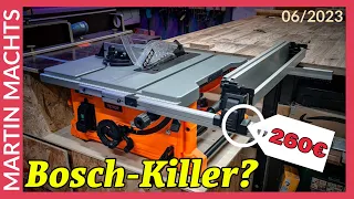 Review: Vevor Tischkreissäge. Was taugt die Maschine für 260€? Martin Machts