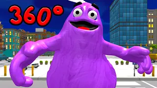 Grimace Shake - Chase You | VR 360 Video 4K