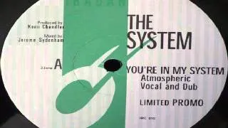 The System  ‎-- You're In My System (Kerri Chandler Remix)