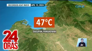 PAGASA - mahigit 20 lugar sa bansa ang posibleng makaranas ng "danger level" na heat index | 24 Oras