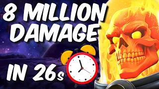 26 SECONDS = 8 MILLION DAMAGE