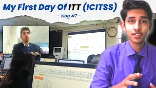 My First Day Of ITT 🔥 | ICAI Information Technology Training | CA Life | Shubham Gupta | Vlog #7