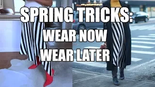 HOW TO TRANSITION INTO SPRING | 4 STYLE TRICKS