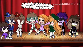 Sander sides vs the afton family singing battle {•gacha life•}