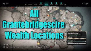 Assassin's Creed Valhalla All Grantebridgescire Wealth Locations guide