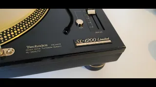 Technics Sl1200LTD Gold