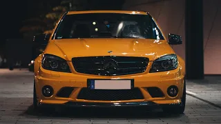 Black & Yellow | Mercedes-Benz C63 AMG (W204) | 4K