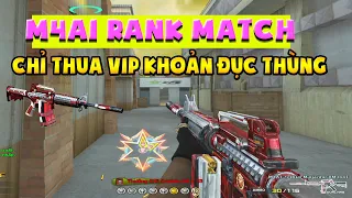 ► Bình luận Đột Kích - Khẩu M4a1 chỉ thua VIP khoản đục thùng - M4A1-S-Dual Mag Rank Match - Tú Lê