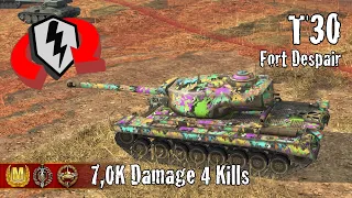 T30  |  7,0K Damage 4 Kills  |  WoT Blitz Replays