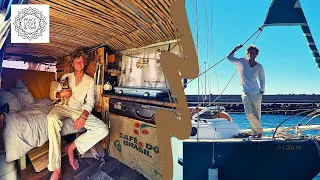 From Vanlife to Boatlife - 21 year old lives on 50 year old sailing ship