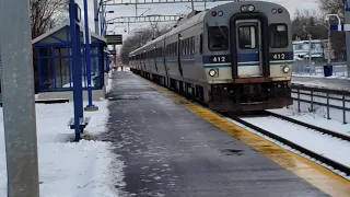 WINTER TRAINS PT 1 of 3 Last Look MR90 Ride From Roxboro Pierrefonds to Grand Moulin