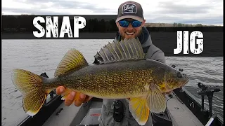 Snap Jigging  For Aggressive Spring Walleyes