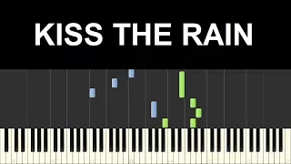 ♪ Easy Piano Tutorial: Kiss the rain