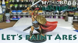 Painting guide - Ares from Mythic Battles