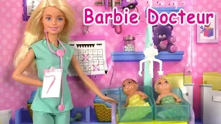 Barbie Baby Doctor ♥︎ Switched Babies at the Hospital ♥︎ Dolls Story