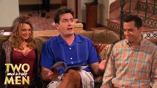 Yeah Right, Judith, You Can Stay Here! | Two and a Half Men