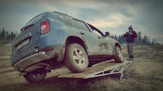 Ford Kuga проедет за Дастером по бездорожью? Duster vs Ford Kuga off road.