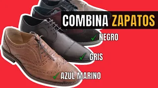 Cómo COMBINAR ZAPATOS al vestir - ¡El NEGRO no va con todo!