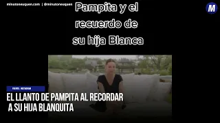 El incontenible llanto de Pampita al recordar a su hija Blanquita