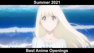 Top 20 Anime Openings of Summer 2021 (Final Ver.)