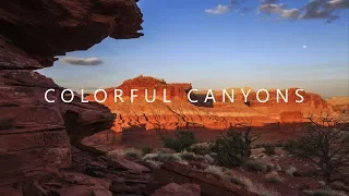 Colorful Canyons - 4k UHD timelapse