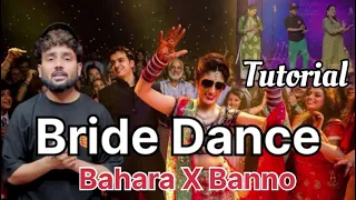 Bride Dance Tutorial | Bahara X Banno ||Choreography|| Art in Motion Studio