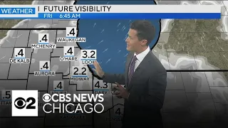 Chicago gets morning fog and afternoon sunshine
