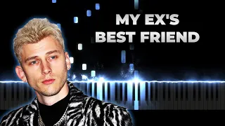 Machine Gun Kelly - MGK ft. blackbear - my ex's best friend | Piano Cover, Instrumental Karaoke