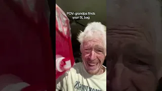 Grandpa Found My Slap The Bag?! 👴 - #beatboxbeverages #beatbox #funny #tiktok #comedy