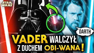 Darth Vader próbował zabić ducha Obi-Wana! Kenobi bał się Sitha nawet po śmierci. Star Wars Historie