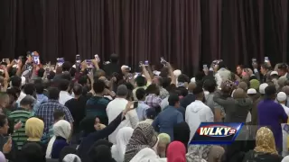 Muhammad Ali Jenazah prayer service