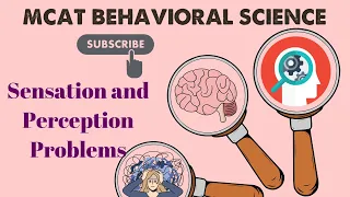 MCAT Behavioral Science: Chapter 2 - Sensation and Perception Problems