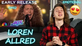 Loren Allred STUNS with “Never Enough” | AGT: Fantasy League 2024 | Singer Reaction!