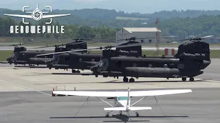MH-47G Chinook Trio Departure from TRI 19May21