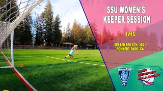 SSU Women's Keeper Session | 1v1s | 9/8/21