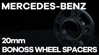 BONOSS 5x112 66.5 7075-T6 Forged Lightweight Plus BL Series Wheel Spacers(20mm)For Mercedes Benz