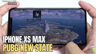 iPhone Xs Max test game Pubg NEW STATE Max Setting | Apple A12 Bionic