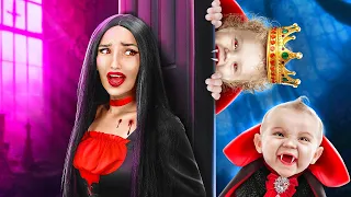 HOW TO BECOME VAMPIRE || Extreme Makeover With Gadgets By 123 GO! TRENDS