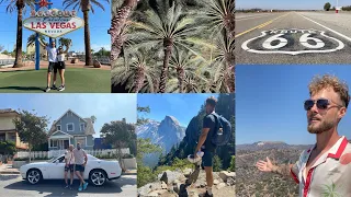 THE ULTIMATE US WEST COAST ROAD TRIP: LA, SF, Yosemite, Sequoia, LV, Horseshoe, GC, Route 66, SD!