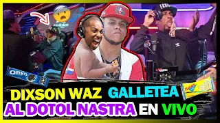 DIXSON WAZ le da TREMENDA GALLETA AL DOTOL NASTRA 😨😱en plena entrevista