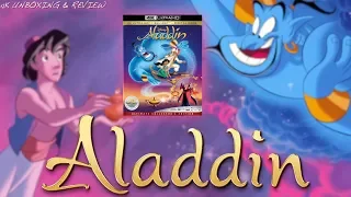 ALADDIN (CARTOON) - 4K ULTRA HD - REVIEW & UNBOXING | BLURAY DAN