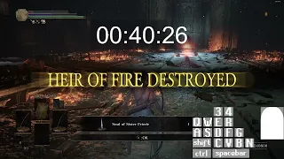 DS3 - Friede Speedkill in 40 SECONDS (RTA) (WORLD RECORD)